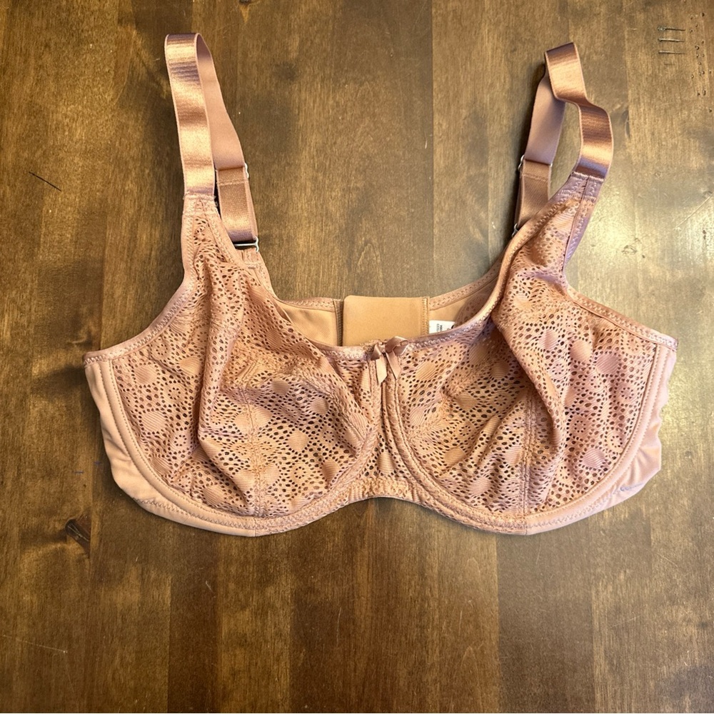 Glamorise Bra 36DD Sexy Lingerie Mesh Support Comfy‎ Adjustable Everyday 💕